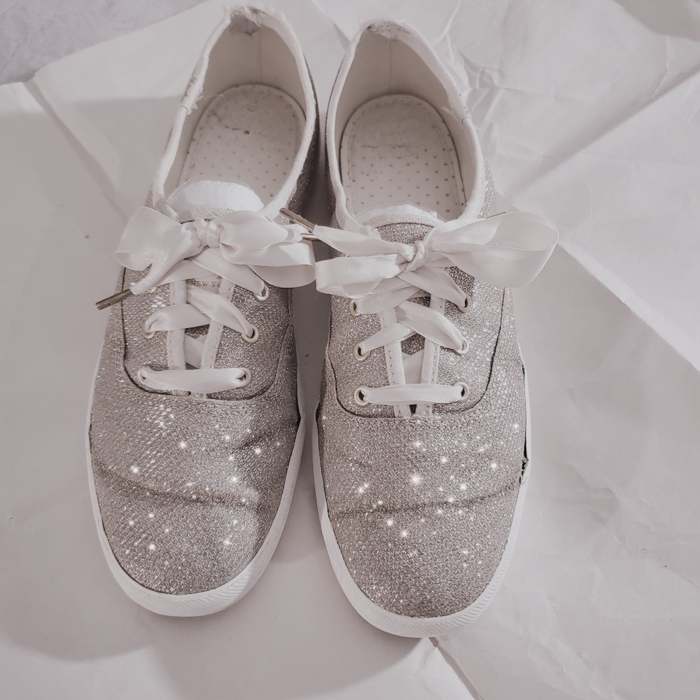 Kate Spade Keds Shimmery Light Gold Keds- Limited Edition 8.5US - Picture 4 of 16